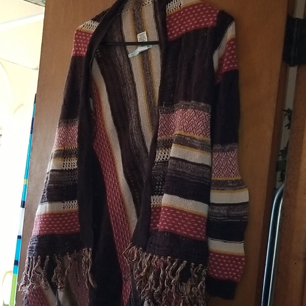 Maurices knit shawl